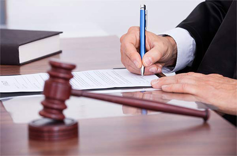 CAR ACCIDENT SIGNING DOCUMENTS -